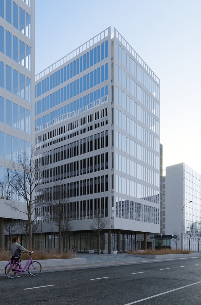 Glass Meridian Tower - Berlin, Germany